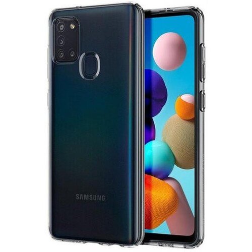 Spigen liquid crystal ovitek za samsung galaxy a21s a217 - prozoren Cene