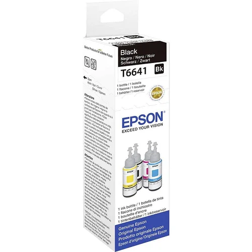 Epson C13T66414A black, originalno črnilo 70 ml