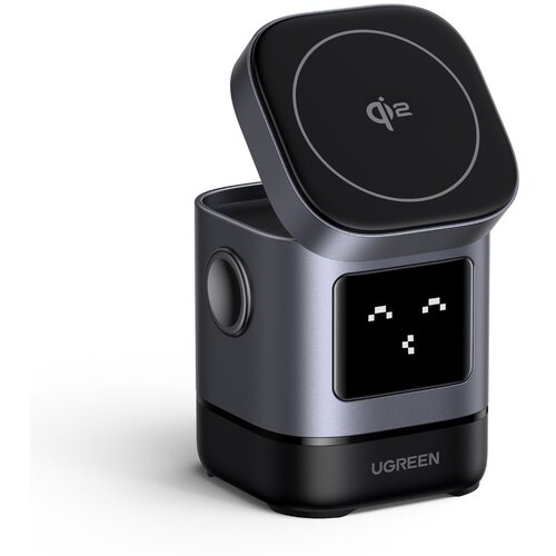 Ugreen Uno 2-in-1 magnetni brezžični polnilnik 15W Cene