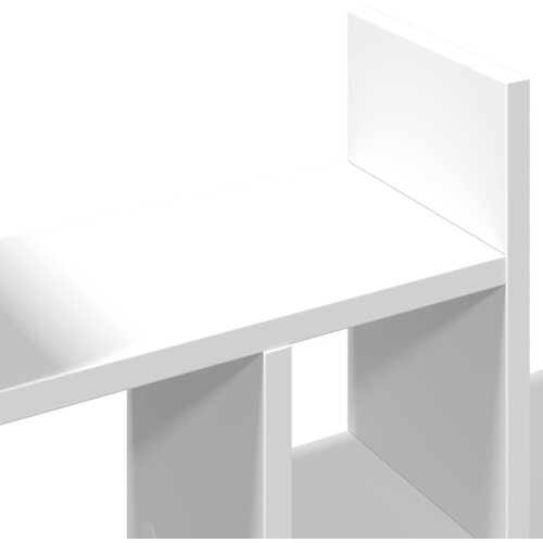  Organizator za stol bijeli 34,5x15,5x35,5 cm konstruirano drvo Slike