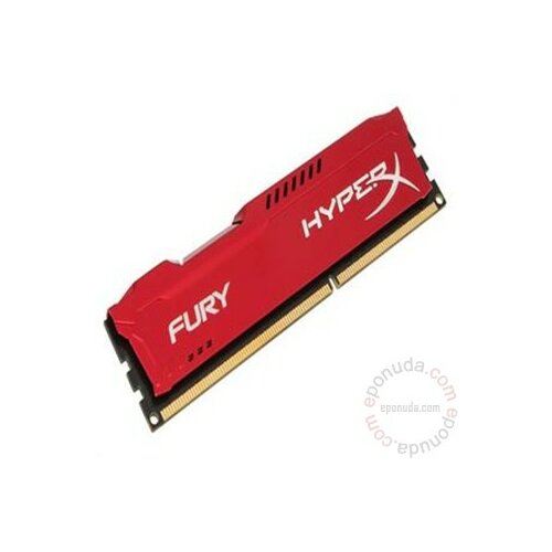 Kingston DDR3 4GB 1866MHz HyperX Fury Red CL10 HX318C10FR/4 ram memorija Slike