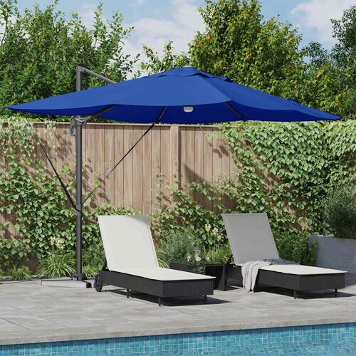 Suncobran Azurnoplava 351 x 250 x 253 cm Poliester i aluminij Cene