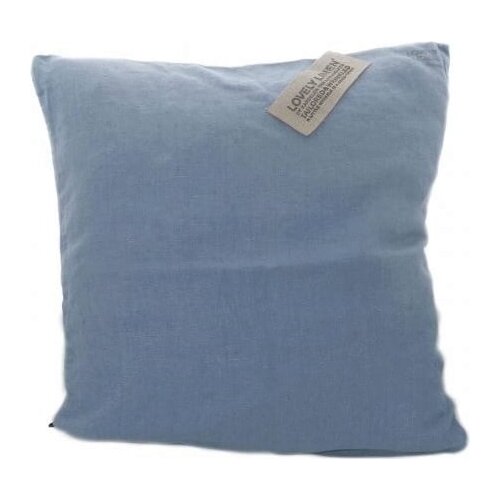 Lovely Linen Prevleka za vzglavnik 47x47 - Dusty Blue Slike