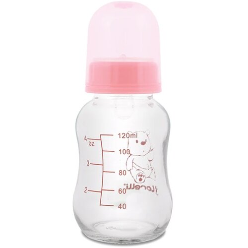 Lorelli staklena fla&scaron;ica Blush Pink 125ml, 0+ Cene