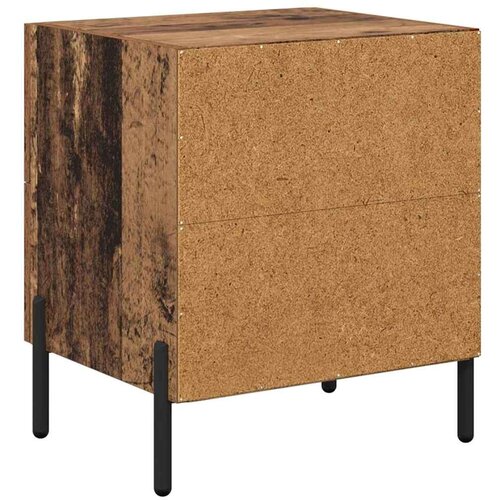 VidaXL Noćni ormar Staro drvo 40 x 35 x 47.5 cm Konstruirano drvo Slike