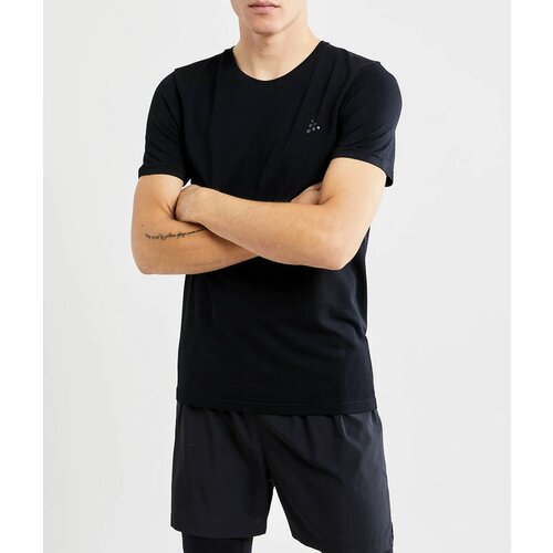 Craft Men&amp;#039;s T-Shirt Fuseknit Light SS Black S Slike