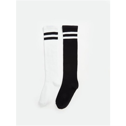 LC Waikiki Striped Girls Knee High Socks 2-Pack Cene