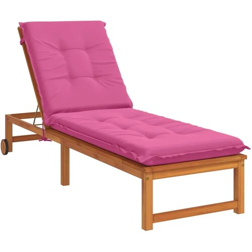  Jastučić za ležaljku GEMERT 100% poliester Ružičasta - Ružičasta 190 x 60 x 9 cm Poliester Slike