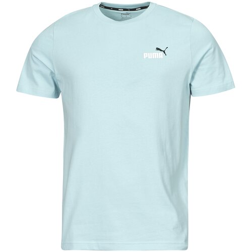 Puma Majice s kratkimi rokavi ESS+ 2 COL SMALL LOGO TEE Modra Cene
