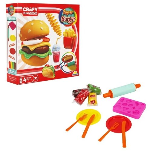 Sunman PLASTELIN SET SUPER BURGER Cene