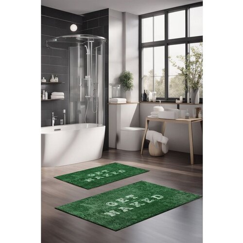  CT-5398 multicolor bathmat set (2 pieces) Cene