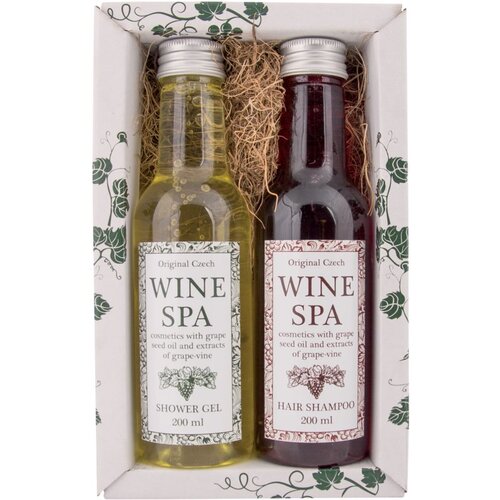Bohemia Gifts &amp;amp; Cosmetics Wine Spa poklon set (za tu&amp;scaron;iranje) Slike