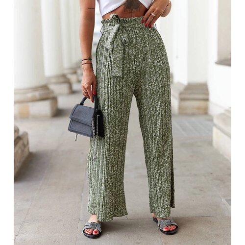 UR/CEO Green pleated pants Roffeno Slike