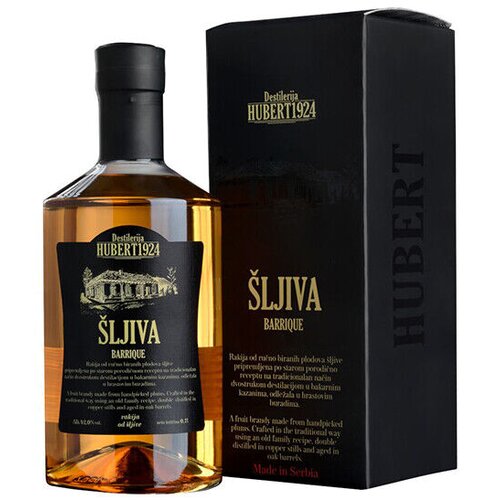 Destilerija Hubert 1924 Hubert Rakija &Scaron;ljiva Barrique LUX 42% vol, 700ml Cene
