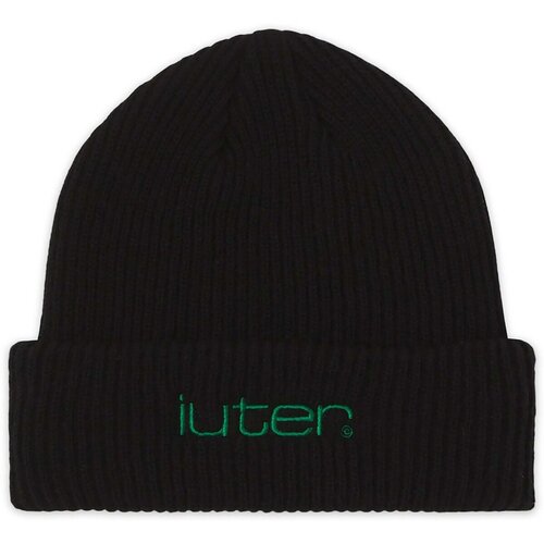 Iuter Kape Grid Beanie Črna Cene
