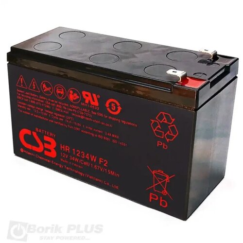 Csb Baterija za UPS 12V 9Ah 1234W Slike