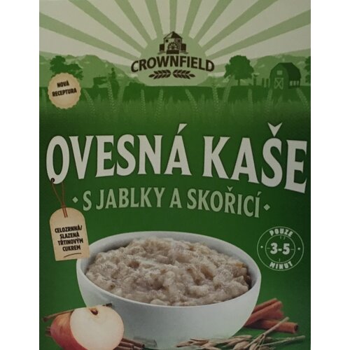 Crownfield ovsena kaša čokolada jabuka cimet 65g Cene
