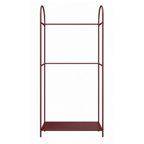 Mette Ditmer Denmark Bordo rdeče kovinsko stojalo za oblačila 92x186x39 cm Arch &ndash; Cene