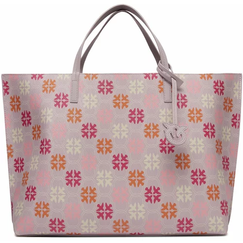 Pinko Ročna torba Carrie Shopper Big PE 24 PLTT 102832 A1EM Lilac/Fucs WN2Q