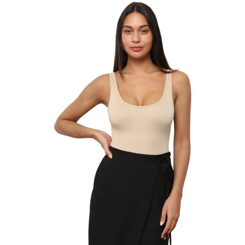La Modeuse Topi &amp;amp; Bluze 74057_P175153 Bež Slike