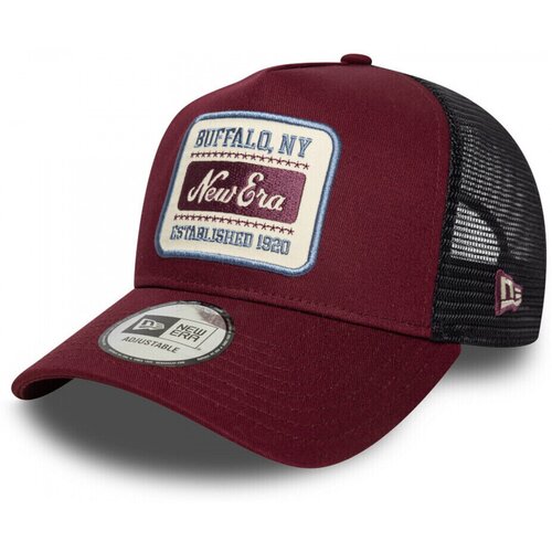 New Era Kape s &amp;scaron;iltom Patch trucker newera Rdeča Slike