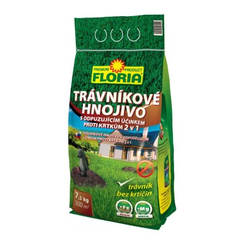 Floria Đubrivo za travnjake sa efektom protiv krtice Slike