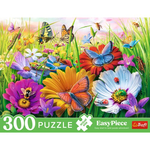 Tref Insekti na livadi Easy Piece puzzle od 300 komada - Slike