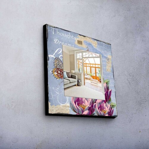 Wallity ogledalo MA-087, 50x50cm Cene