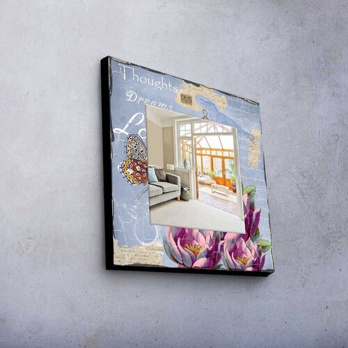 Wallity Zidno ogledalo MA-087, 50x50cm Cene