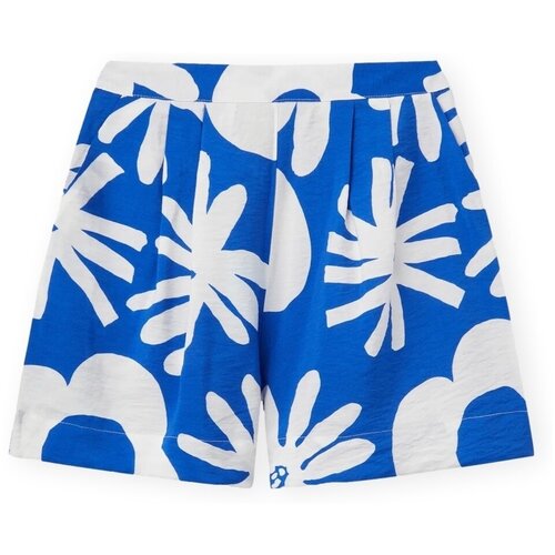 Compania Fantastica COMPAÑIA FANTÁSTICA Shorts 12108 - Flowers 10 Bijela Cijene