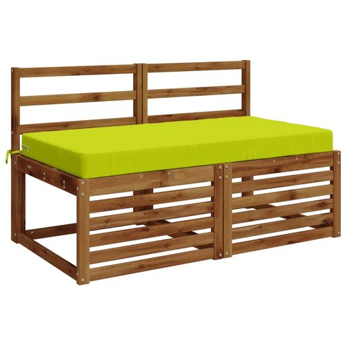 Jastuk za sjedalo SOEST 100% poliester Svijetlo zelena. - Svjetlozelena 120 x 60 x 10 cm Poliester Cene