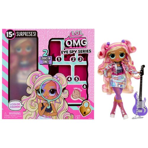  L.O.L. Surprise OMG Eye Spy rock zvezda punčka Slike