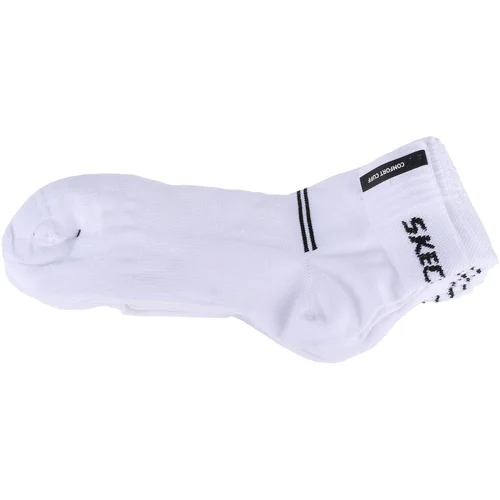 Skechers 5PPK Wm Mesh Ventilation Quarter Socks Bijela