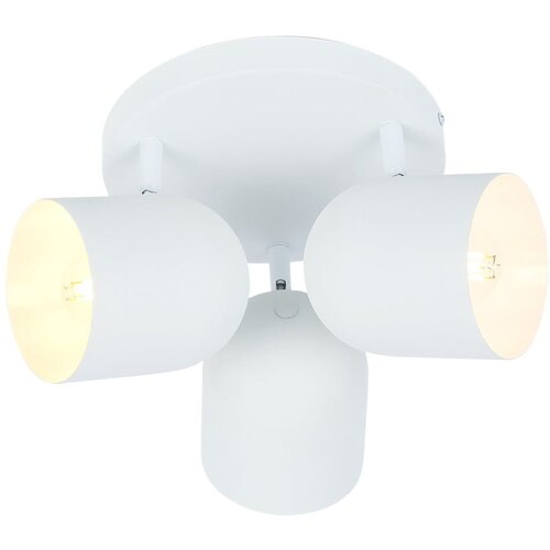 Candellux Lighting bela stropna svetilka s kovinskim senčilom 32x32 cm azuro Cene