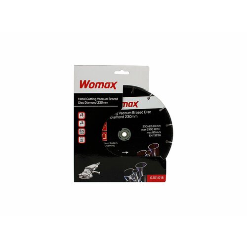 Womax rezna ploča dijamantska o230mm za metal Slike