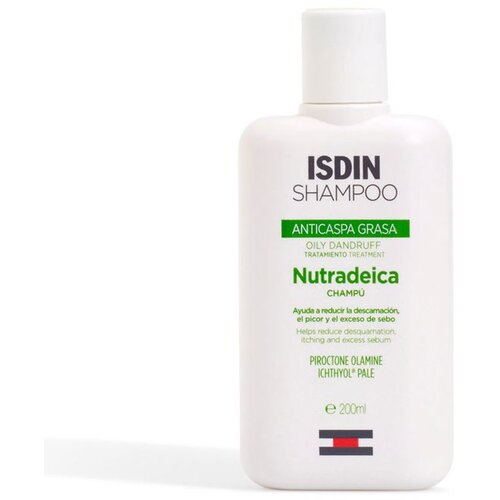 ISDIN Anticaspa Grasa Oily Dandruff &amp;scaron;ampon proti prhljaju 200 ml Slike