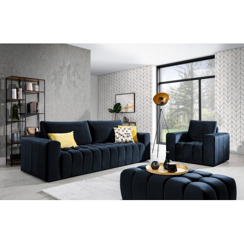 ELTAP Elegantni dnevni set Lazaro 3+1+Tabure-Monolith 79 Cijene