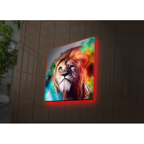 Wallity Zidna slika sa LED osvetljenjem 4040DACT-38, 40x40 cm Cijene
