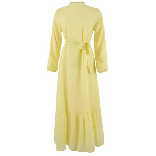 Trendyol Modest Ženska haljina Tctss26Eb00037, Žuta Cene