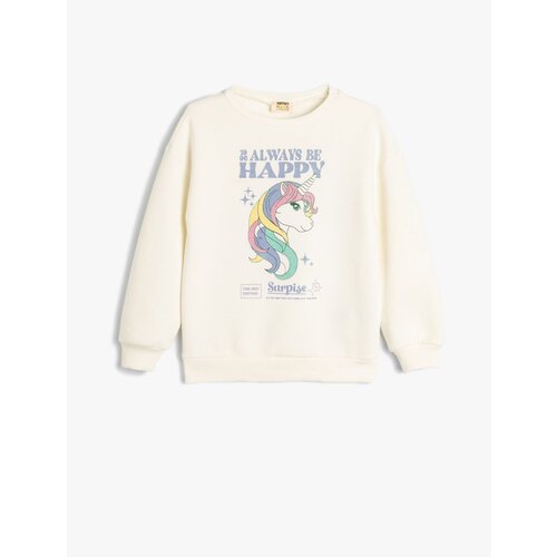 Koton Unicorn Sweatshirt Long Sleeve Crew Neck Raised Cotton Slike