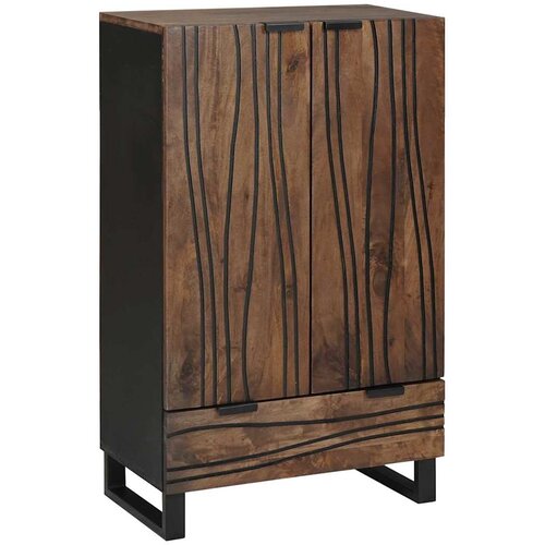  Highboard Smeđa 60 x 33 x 100 cm masivno drvo manga Cene