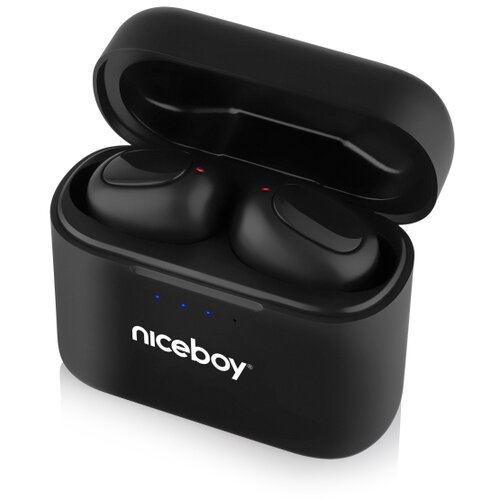 Niceboy podsie 4 - bežične slu&amp;scaron;alice IP54 crne Slike