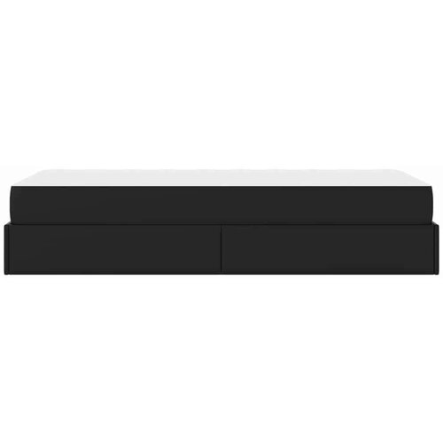  Okvir kreveta s madracem Ostalo Crna 80 x 200 cm Slike