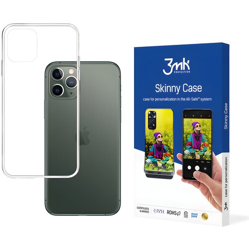 Apple 3mk Skinny futrola za iPhone 11 Pro - Prozirna Slike