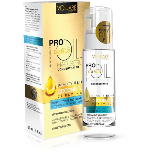 VOLLARE pro oil perfect curls serum za kosu 30 ml