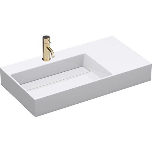 Rea Archi 75 CM White MATT konglomeratni umivalnik Cene