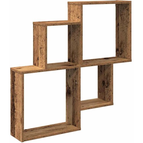 Maison Chic Stenska polica - Viseča Polica iz starega lesa 80x15x78,5 cm, (21793855) Slike