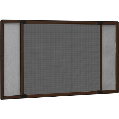 vidaXL Proširivi zaslon protiv insekata smeđi (100 - 193) x 75 cm Cijene