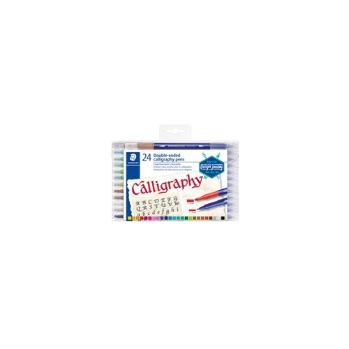 Staedtler Flomasteri Caligrafija Design Journey, obostrani, 24 komada Cijene