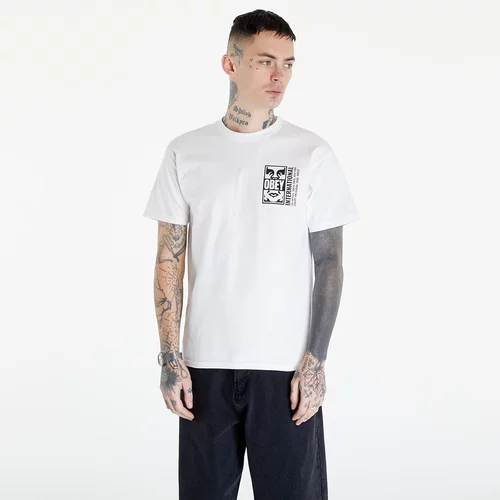 OBEY Clothing OBEY Icon Split T-Shirt White
